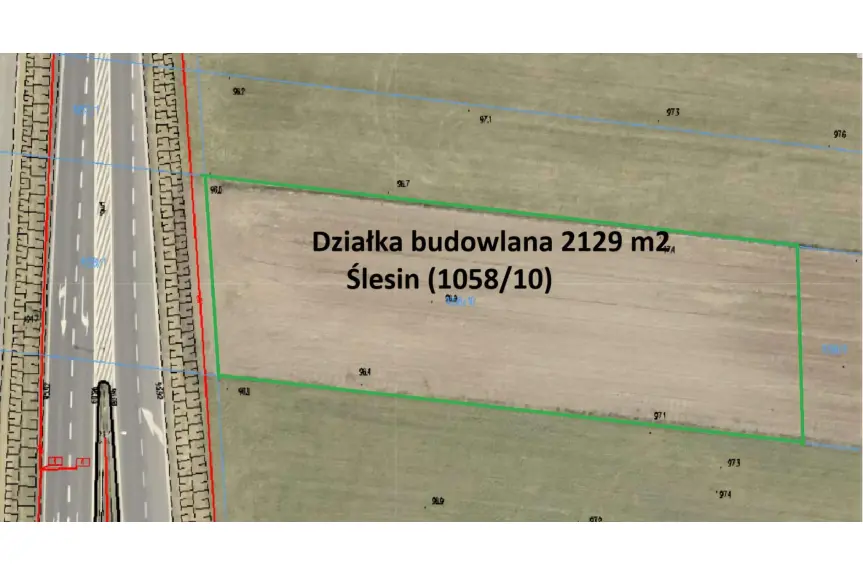 koniński, Ślesin, Cegielniana, Ślesin- działka budowlana 2129 m2 - sprzedam!