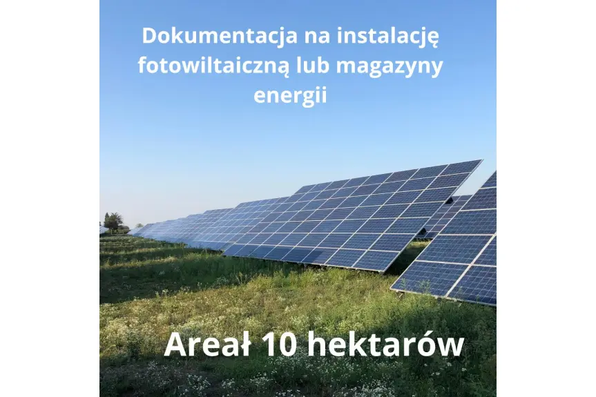koniński, Wierzbinek, Goczki, Grunty orne 10,61 ha  - Fotovoltaika- dokumentacja - Sprzedam!