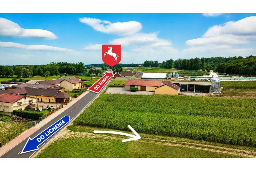 koniński, Kramsk, Izabelin, OSTATNIE 3 DZIAŁKI BUDOWLANE Z  WZ –tylko 15 min od Konina!